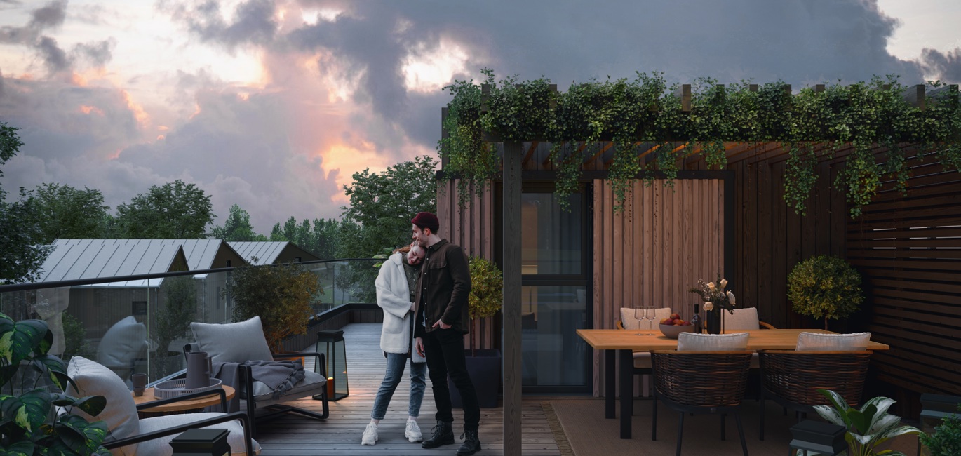 Spilde Panorama skal bygges ut med flere spennende boliger fremover - ta gjerne kontakt med oss for mer informasjon 